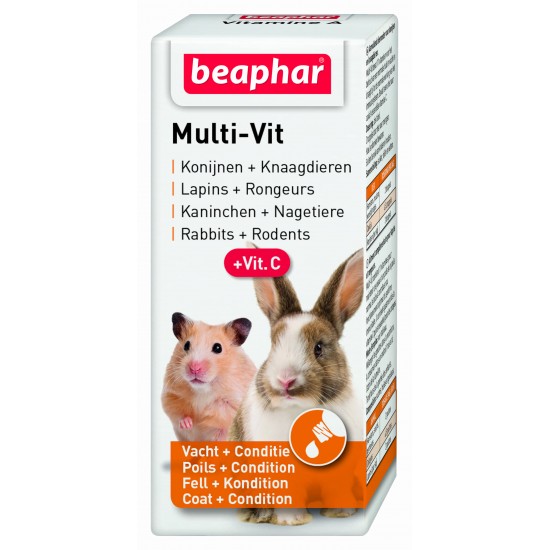 Beaphar Multi Vit - мултивитамини за зайци и други дребни животни