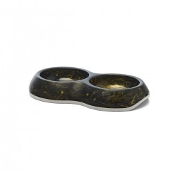 Savic Delice Double Marble - двойна хранилка за котки или малки кучета, черен мрамор, 2 х 0.2 л Savic Delice Double Marble - двойна хранилка за котки или малки кучета, черен мрамор, 2 х 0.2 л