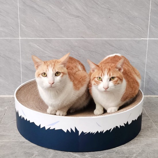anipro Драскалка за котки, голям кръг, 50х50х12 см