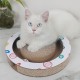 anipro Драскалка за котки, малък кръг бяла, 33х33х4.5 см