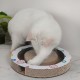 anipro Драскалка за котки, малък кръг бяла, 33х33х4.5 см