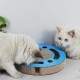 anipro Драскалка за котки, малък кръг син, 33х33х4.5 см