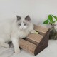 anipro Драскалка за котки, триъгълник дървен, 28х17.5х21 см