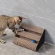anipro Драскалка за котки, триъгълник черен, 28х17.5х21 см
