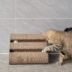 anipro Драскалка за котки, триъгълник черен, 28х17.5х21 см
