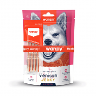 Wanpy - лакомства за кучета, еленско филе - Промо 100 г + 20 г