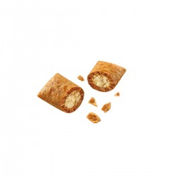 Wanpy Crunchy Pockets - лакомство за котки с пилешко, хрупкави хапки с кремообразен пълнеж, 60 г