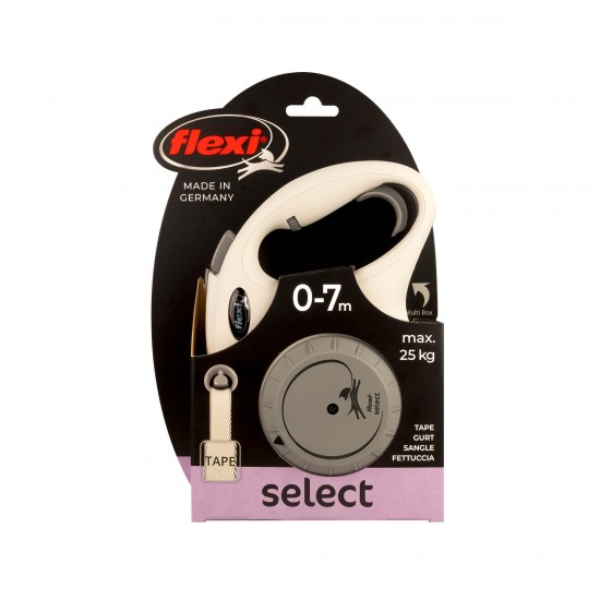 flexi Select - 7 м лента, сив