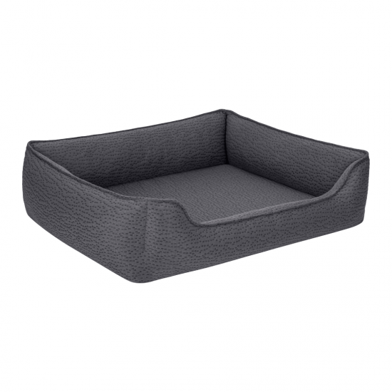 Pet Comfort Bravo легло за кучета и котки, с ортопедична пяна, тъмно сиво, XS, 55х45 см Pet Comfort Bravo легло за кучета и котки, с ортопедична пяна, тъмно сиво, XS, 55х45 см