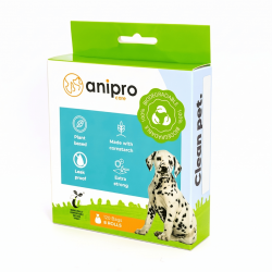 anipro компостируеми хигиенни торбички за кучешки отпадъци, кутия 8 х 15 бр, 34х23 см