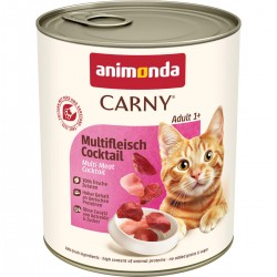 animonda Carny Adult - консервирана храна за котки, мултикоктейл меса, 800 г / 6 бр. СТЕК