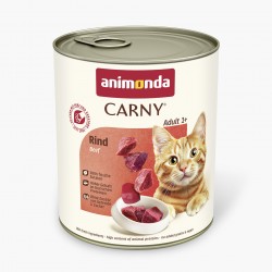 animonda Carny Adult - консервирана храна за котки, с говеждо месо, 800 г / 6 бр.  СТЕК