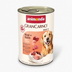 animonda GranCarno Adult - консервирана храна за кучета, говеждо и пилешко, 400 г