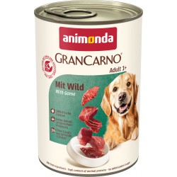 animonda GranCarno Adult - консервирана храна за кучета с дивечово месо, 400 г