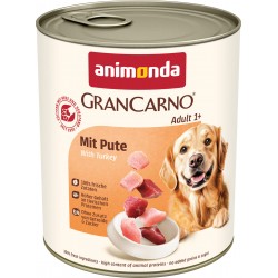 animonda GranCarno Adult - консервирана храна за кучета, пуешко месо, 800 г