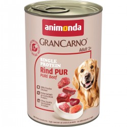 animonda GranCarno Sensetive - консервирана, монопротеинова храна за чувствителни кучета, говеждо месо, 400 г animonda GranCarno Sensetive - консервирана, монопротеинова храна за чувствителни кучета, говеждо месо, 400 г