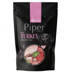 Piper Adult Dog пауч за кучета с пуйка и броколи, 500 г Piper Adult Dog пауч за кучета с пуйка и броколи, 500 г