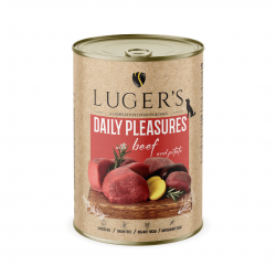 Luger`s Dog храна за кучета с говеждо и картофи, 400 г, 6 бр./стек