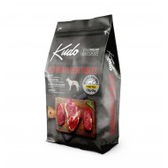 Kudo Low Grain Adult Medium-Maxi Red Meat/Vegetables PROMO 12 + 2 кг - за средни/едри породи над 1 год (червен)