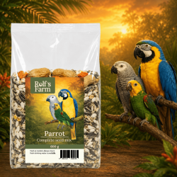 Rolf's Farm Parrot - пълноценна храна за големи папагали, 600 г