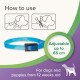 Beaphar StressLess Herbal Calming Collar - успокояващ нашийник за кучета на билкова основа, 65 см