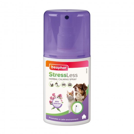 Beaphar Calming Herbal Calming Spray - успокояващ спрей за кучета и котки с валериана, 125 мл
