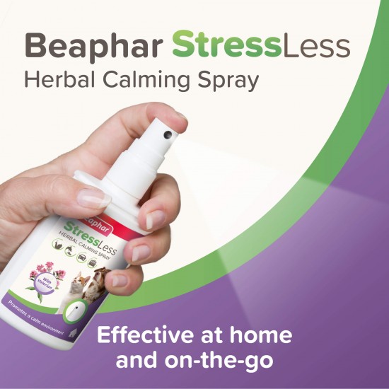 Beaphar Calming Herbal Calming Spray - успокояващ спрей за кучета и котки с валериана, 125 мл