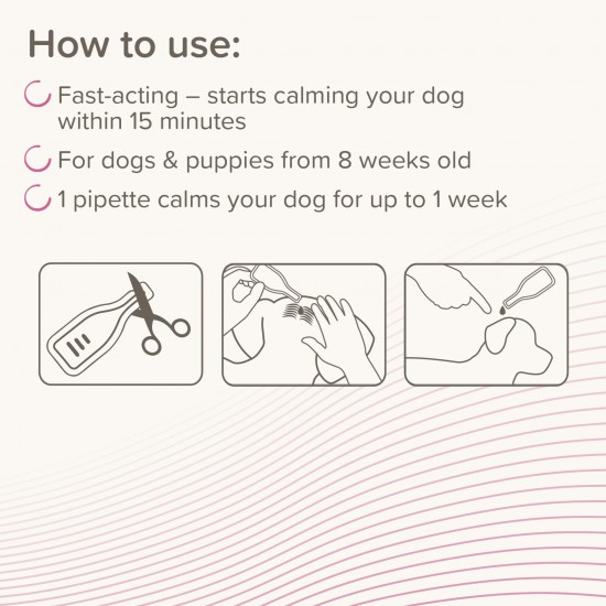 Beaphar CaniComfort Calming Spot On - успокояващи капки с феромони за кучета