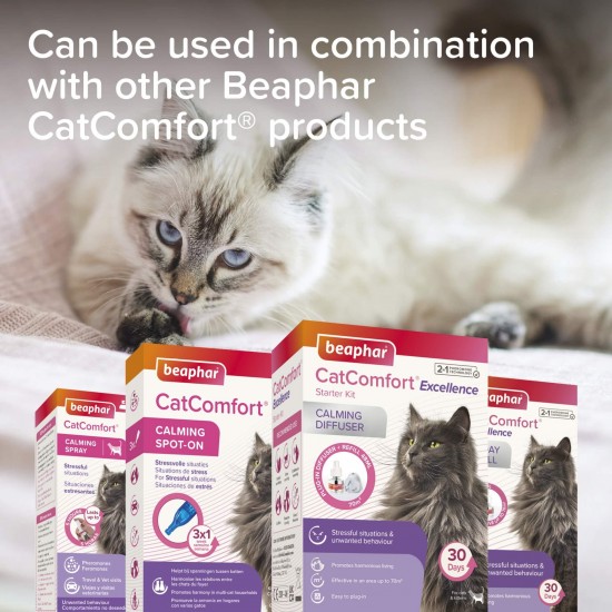Beaphar CatComfort Calming Spot On - успокояващи капки с феромони за котки