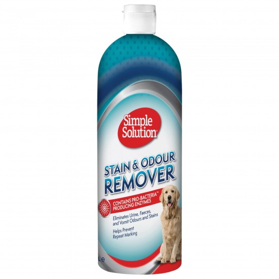 Simple Solution Stain&Odor 1000 ml - спрей против петна и миризми от кучета Simple Solution Stain&Odor 1000 ml - спрей против петна и миризми от кучета