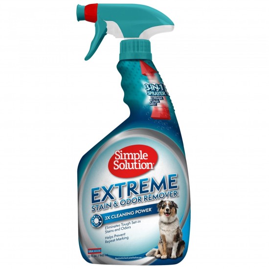 Simple Solution Extreme петна/миризми концетриран 945 мл куче Simple Solution Extreme петна/миризми концетриран 945 мл куче