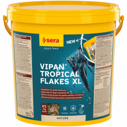 Vipan Flakes Tropical XL 4 кг - храна за израснали декоративни риби, които се хранят на повърхността