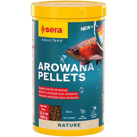 sera Arowana and large fish 1000 мл - храна за Аровани и други хищни едри риби