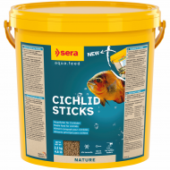 sera Cichlid Sticks 10000 мл, 2 кг - гранулирана храна за цихлиди