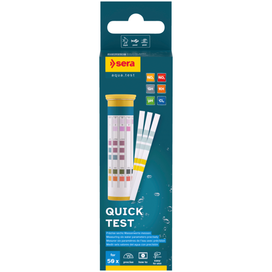 sera Quick Test 6 in 1 бърз тест 50 бр.