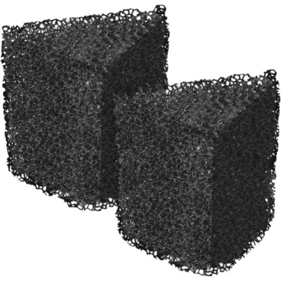 sera filter sponge, black for X-Edge 450 – резервна гъба за филтър за ъгъл - 2 бр.