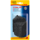 sera filter sponge, black for X-Edge 450 – резервна гъба за филтър за ъгъл - 2 бр.