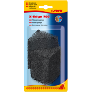 sera filter sponge, black for X-Edge 700 – резервна гъба за филтър за ъгъл - 2 бр.