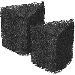 sera filter sponge, black for X-Edge 300 – резервна гъба за филтър за ъгъл - 2 бр.