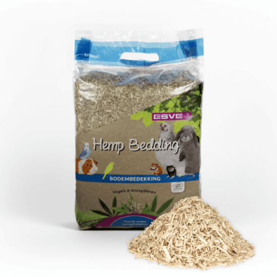 Esve Hemp Bedding конопена постелка за дребни животни и птици, 2.5 кг / 48 л Esve Hemp Bedding конопена постелка за дребни животни и птици, 2.5 кг / 48 л