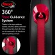flexi Classic Black Fire M Tapе лента, до 25кг, черно/червено
