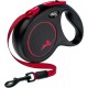 flexi Classic Black Fire M Tapе лента, до 25кг, черно/червено
