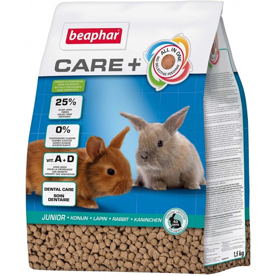 Care+ храна за малко зайче, 1.5кг Care+ храна за малко зайче, 1.5кг