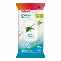 Beaphar Pet Wipes Universal биоразградими мокри кърпички с алое вера Beaphar Pet Wipes Universal биоразградими мокри кърпички с алое вера