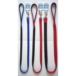 anipro Sport+ повод от лента, двоен, двуцветен, 2.0/120см черно/синьо anipro Sport+ повод от лента, двоен, двуцветен, 2.0/120см черно/синьо