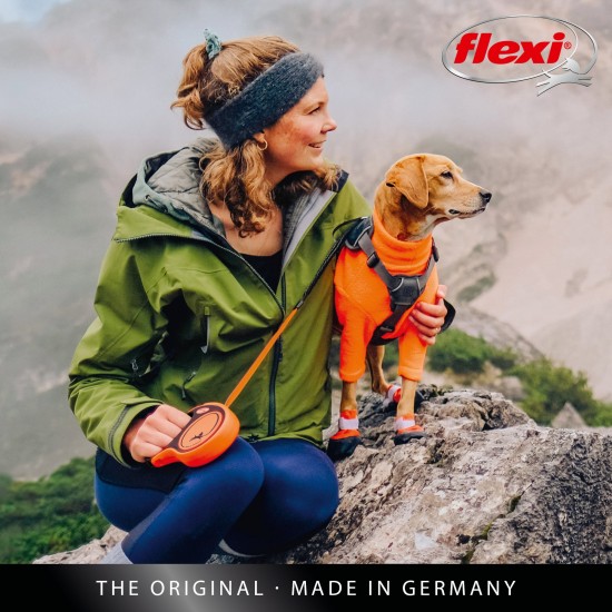 flexi Xtreme L - 5м лента, до 65кг - цвят оранж
