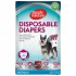 Simple Solution памперс за женски кучета, М 12бр