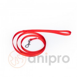 anipro Sport+ повод от лента 1.0/120см червен
