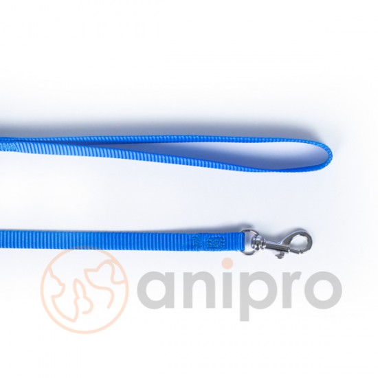 anipro Sport+ повод от лента 1.0/120см син