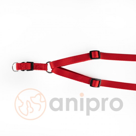 anipro Sport+ нагръдник лента голям 20мм червен